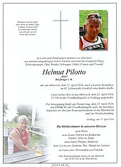 Parte von Helmut Pilotto † 15.04.2026 aus Goldegg
