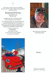 Parte von Siegmund Polanig † 10.12.2025 aus Lend