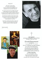 Parte von Gerald Tautermann † 21.05.2026 aus Schwarzach im Pongau