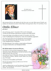 Parte von Ottilie Ellmer † 11.11.2025 aus Radstadt