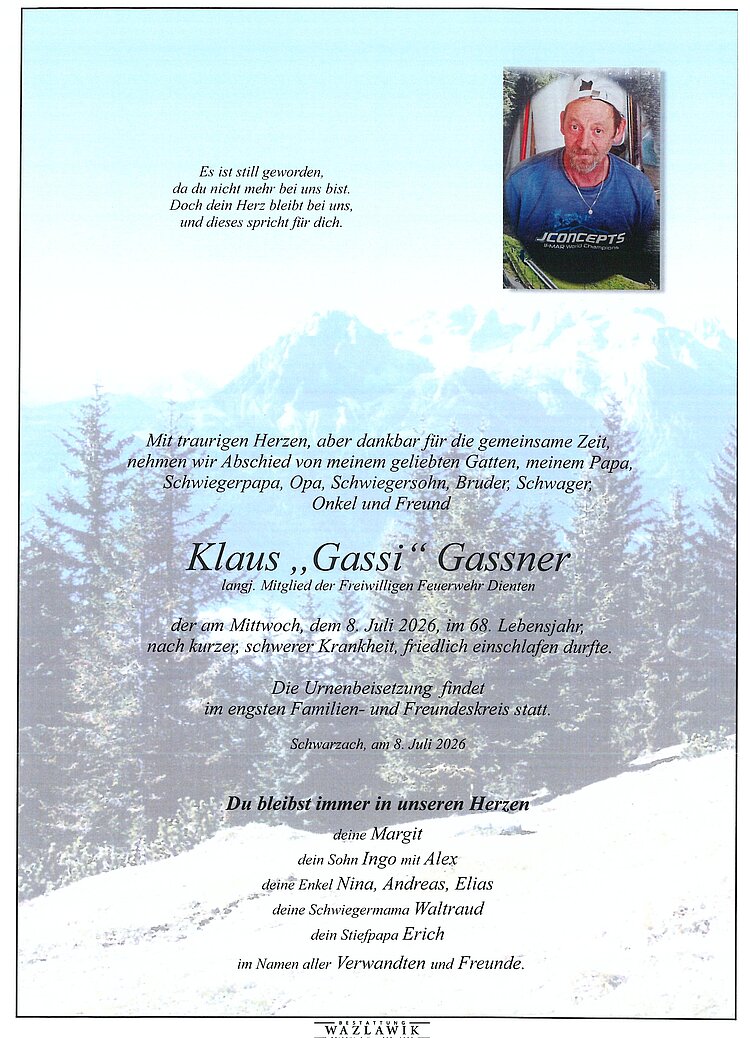 Parte von Klaus 
