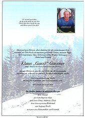 Parte von Klaus 